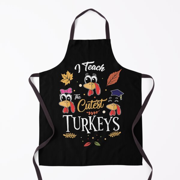 Item preview, I Teach The Cutest Turkeys, Funny Thanksgiving Teacher Gift designed and sold by JUSTBEELEGANT.