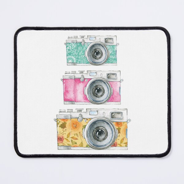 Item preview, Three Watercolor Cameras designed and sold by Primroaddesigns.