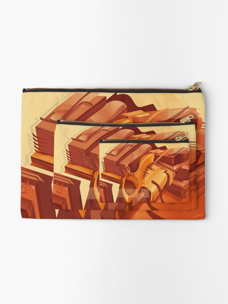 Thumbnail 2 of 4, Zipper Pouch, Gotcha Light designed and sold by mikehealy.