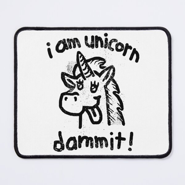 Item preview, I Am Unicorn Dammit! designed and sold by blueveins.