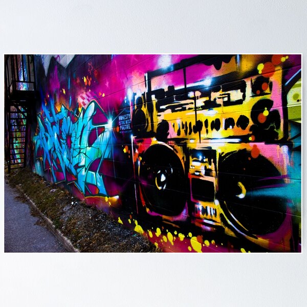 Boombox Posters for Sale | Redbubble