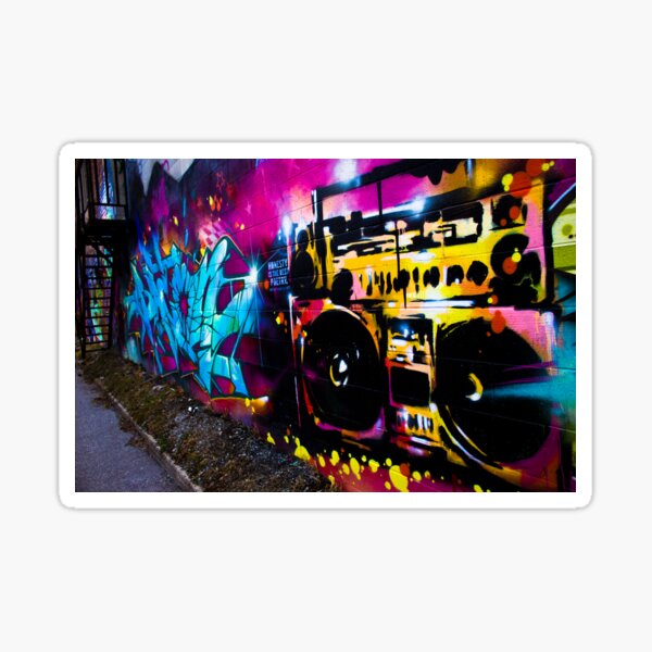 Item preview, Boombox Graffiti designed and sold by Eric W Dunthorne.