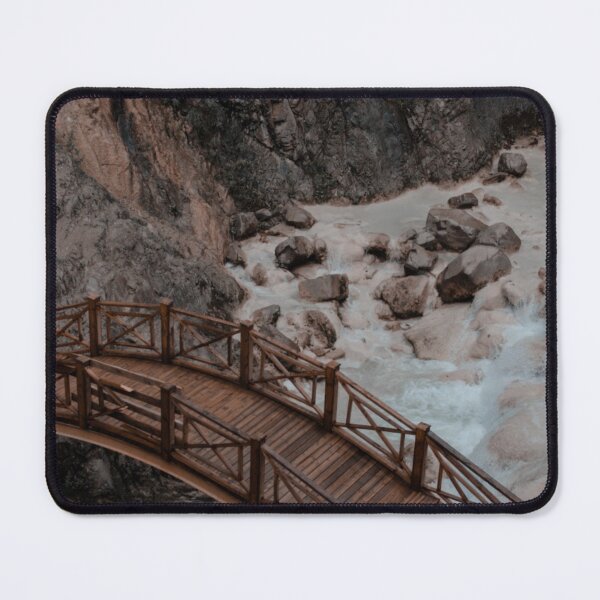 Item preview, wooden bridge designed and sold by Roshan Keenoo.