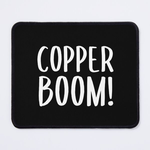 Item preview, Copper Boom (Black) designed and sold by quoteedesigns.