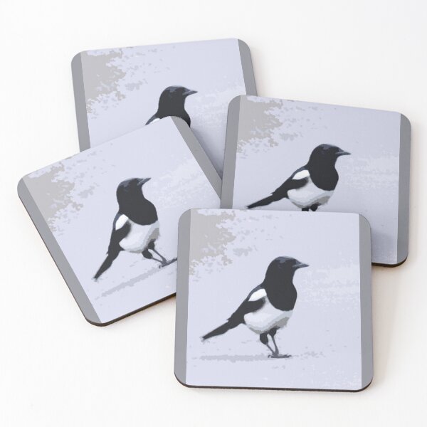 Item preview, Magpie designed and sold by Marju Rose.