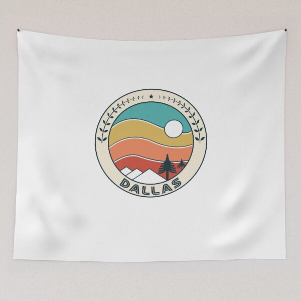 Item preview, Dallas Retro Vintage Sunset- Dallas Texas Mountain Souvenir - Gift - Hometown - Hiking - Nature designed and sold by HappyTees Lab.
