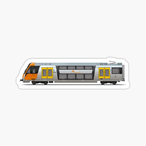 "Sydney Trains B-Set Waratah, Side View" Sticker For Sale By Olipoate ...