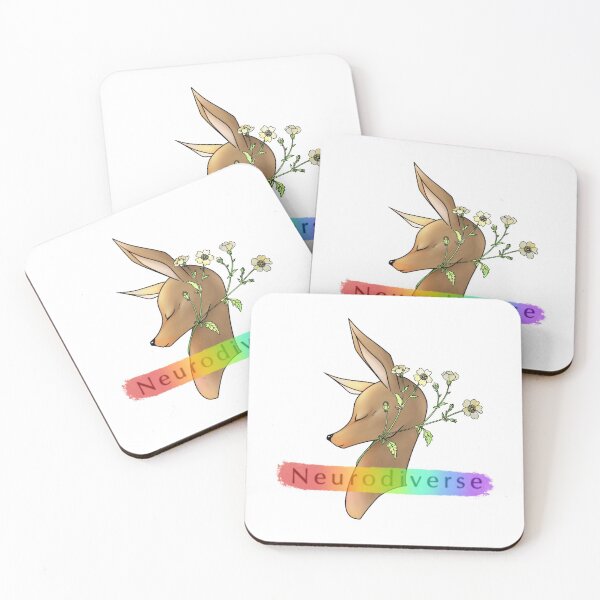 Item preview, Neurodiverse Doe designed and sold by DominoSketch.