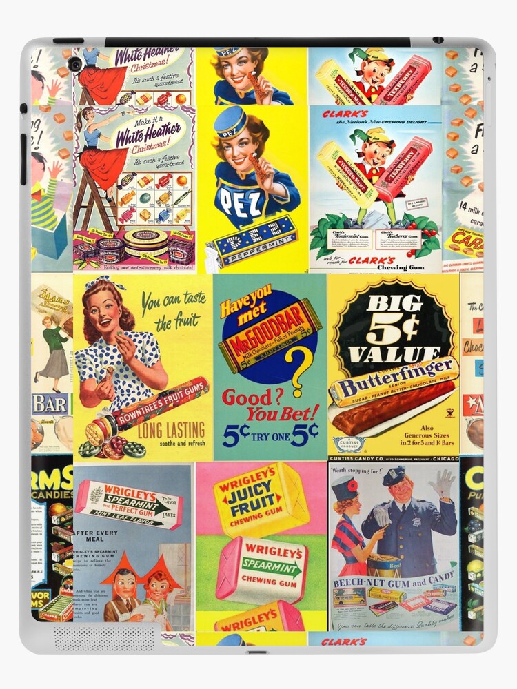 2011 5 Five Gum Vintage Print Ad/Poster Authentic Cobalt Candy Pop Wall Art  00's