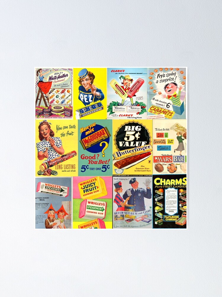 2007 5 Five Gum Vintage Print Ad/Poster Rain Food Candy Retro Pop Wall Art  00's