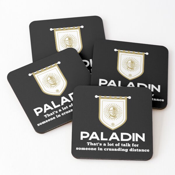 Item preview, Paladin Class Thats A Lot Of Talk designed and sold by KrisSidDesigns.