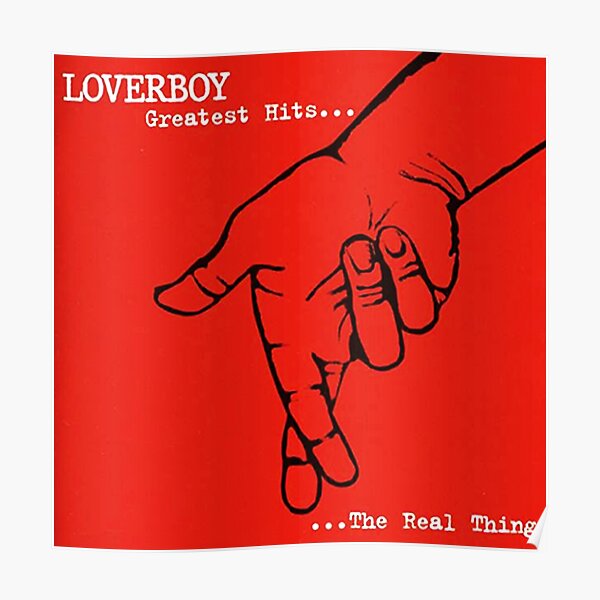 FREE SHIPPING #NMP11  RW3 X ALL 5 POSED POSTER :MUSIC : LOVERBOY 
