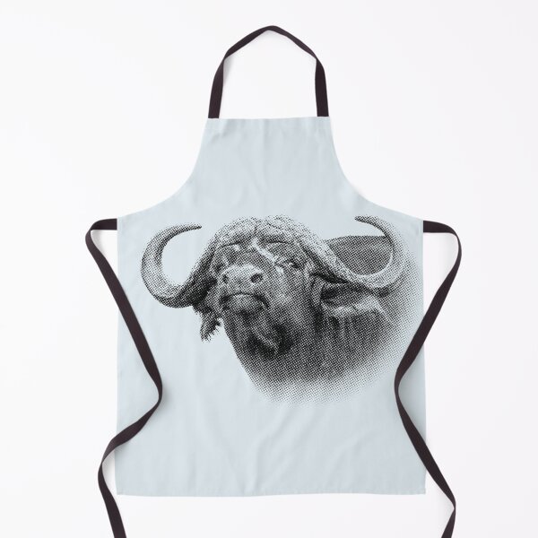 Item preview, African Buffalo Bull Close-up Wildlife designed and sold by Scotch Macaskill.