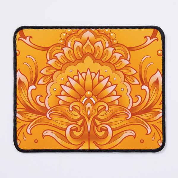 Item preview, golden mandala mehendi henna style designed and sold by weilertsen.