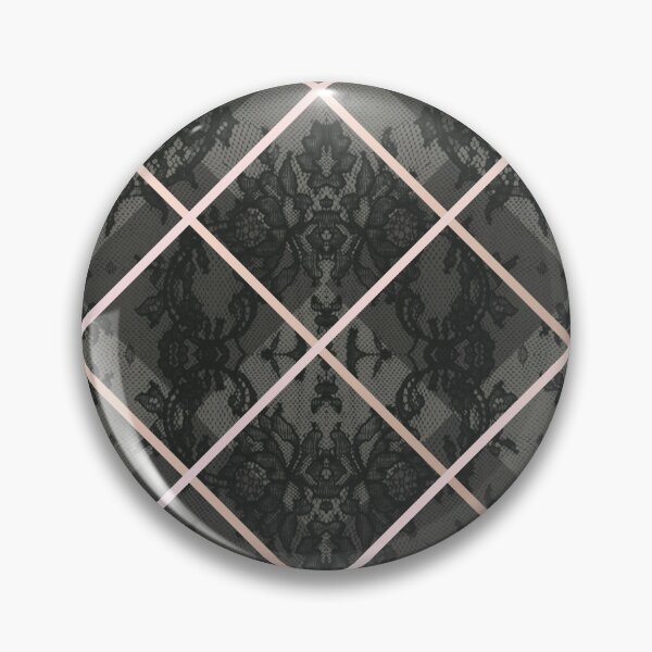Item preview, Chic Olive Green Rosegold Minimal Geometric Floral Lace Pattern  designed and sold by LaceySkies.