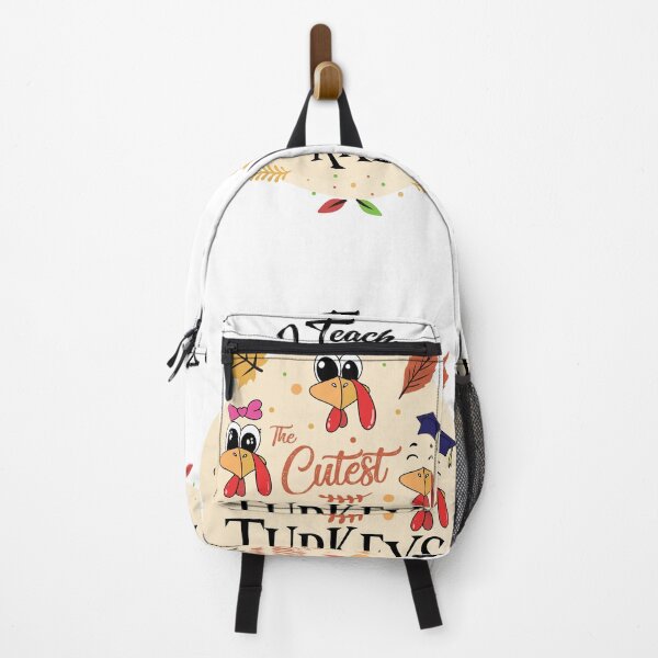 Item preview, I Teach The Cutest Turkeys, Funny Thanksgiving Teacher Gift designed and sold by JUSTBEELEGANT.