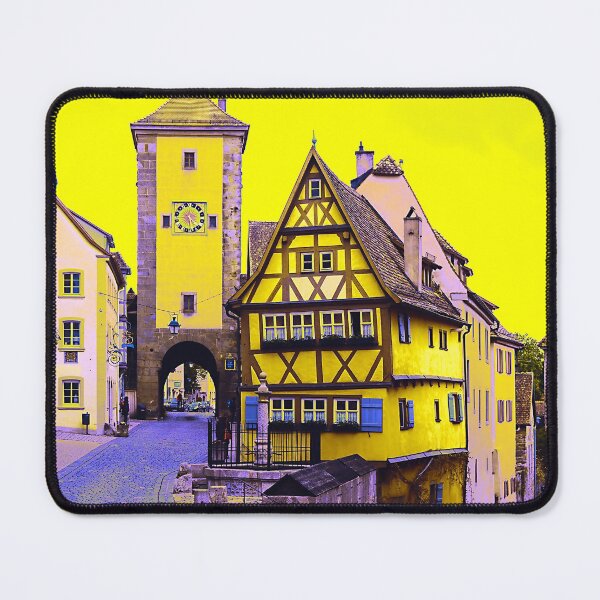 Item preview, German Town Trippy Glitch Art Germany Deutschland  designed and sold by glitchhub.