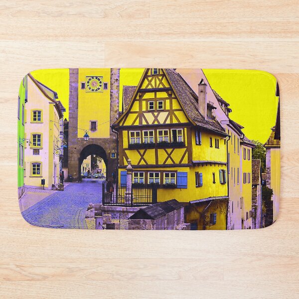 Item preview, German Town Trippy Glitch Art Germany Deutschland  designed and sold by glitchhub.