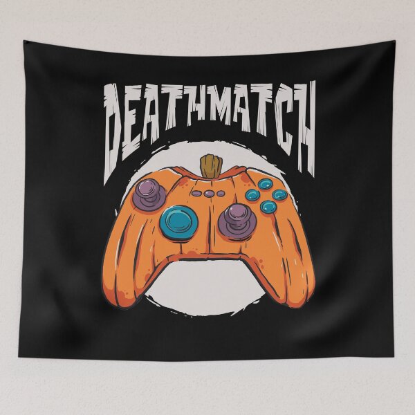 Item preview, Deathmatch - Halloween Gamer Pumpkin Controller designed and sold by MnEmzStudio.