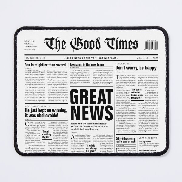Item preview, The Good Times Vol. 1, No. 1 designed and sold by GrandeDuc.