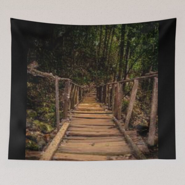 Item preview,  wooden bridge designed and sold by Roshan Keenoo.