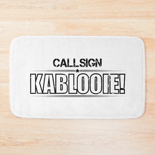 Item preview, CALLSIGN KABLOOIE RADIO PILOT designed and sold by Madjack Tees Kiwi SuperStore.