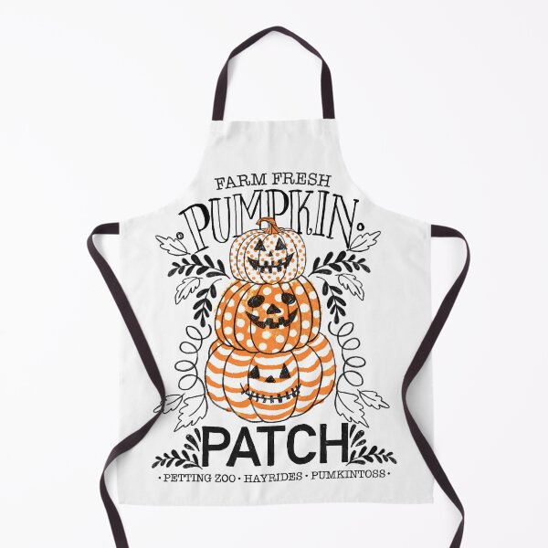 Aperçu de l'œuvre Champ de citrouilles fraîches de la ferme, collection Halloween créée et vendue par Lillieoandco.