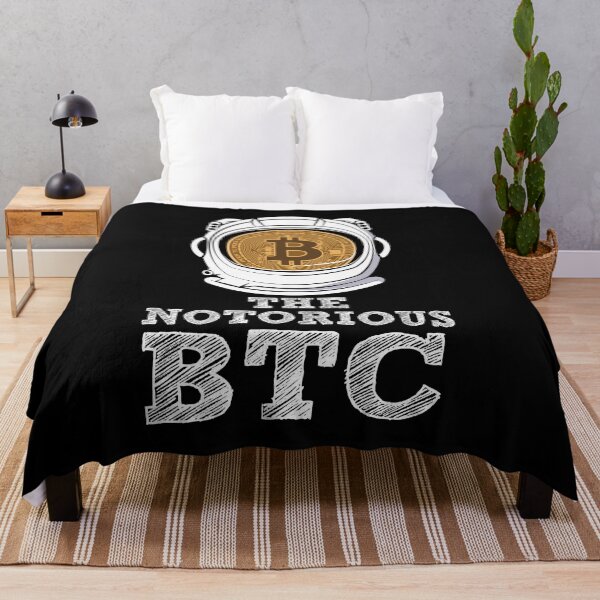Item preview, Funny Bitcoin, the Notorious BTC, Perfect Gift for Bitcoin Traders, Funny Cryptocurrency designed and sold by CapitalDesignss.