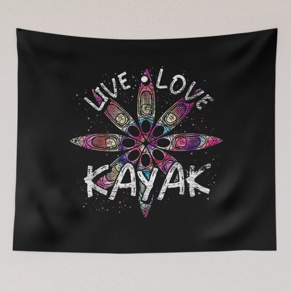 Item preview, Live Love Kayak Canoe Paddling Kayaker Sport Kayaking designed and sold by JImmieMGregor.