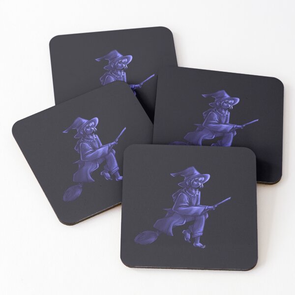 Item preview, Witch flying on a broomstick designed and sold by PaulchenPaula.