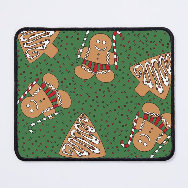 Item preview, Christmas Gingerbread Man Cookie Green designed and sold by Mimi Huang.