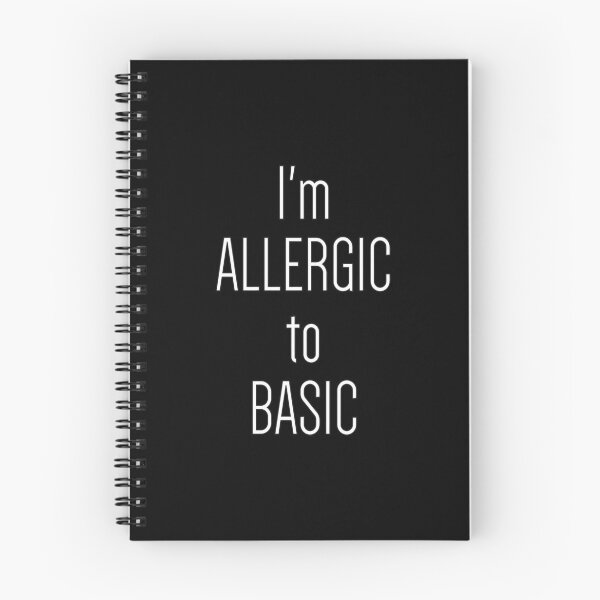 Artikelvorschau, Ich bin allergisch gegen Basic Khloe Funny Fashion Cute entworfen und verkauft von dissolvablec.