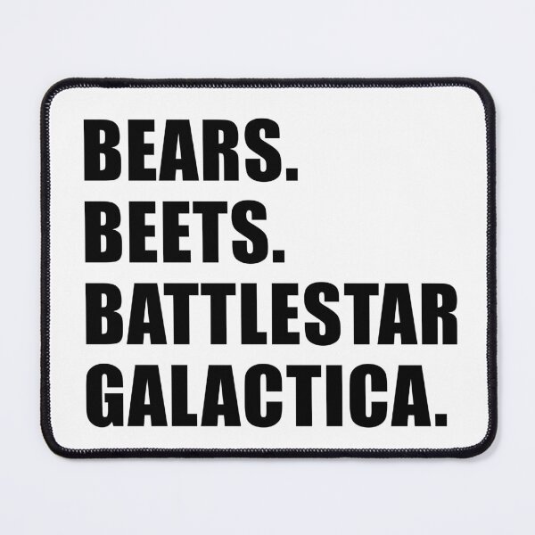 Item preview, Bears. Beets. Battlestar Galactica. designed and sold by quoteedesigns.