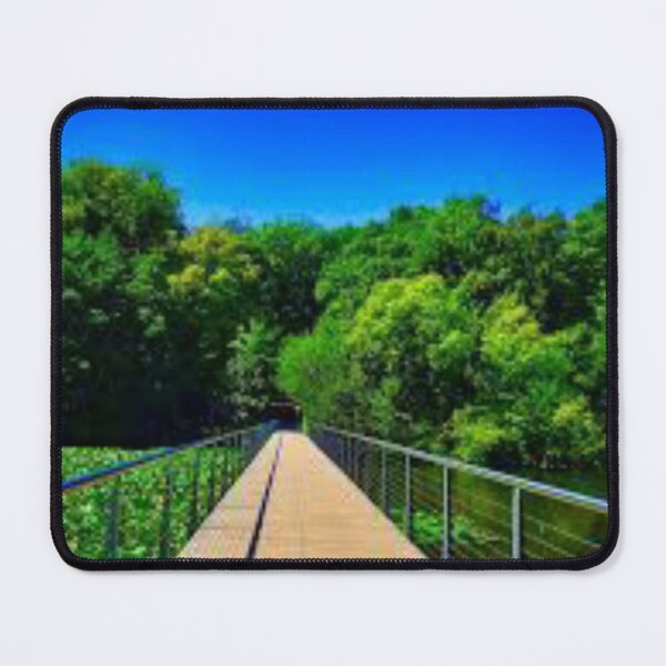 Item preview, wooden bridge designed and sold by Roshan Keenoo.