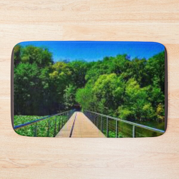 Item preview, wooden bridge designed and sold by Roshan Keenoo.