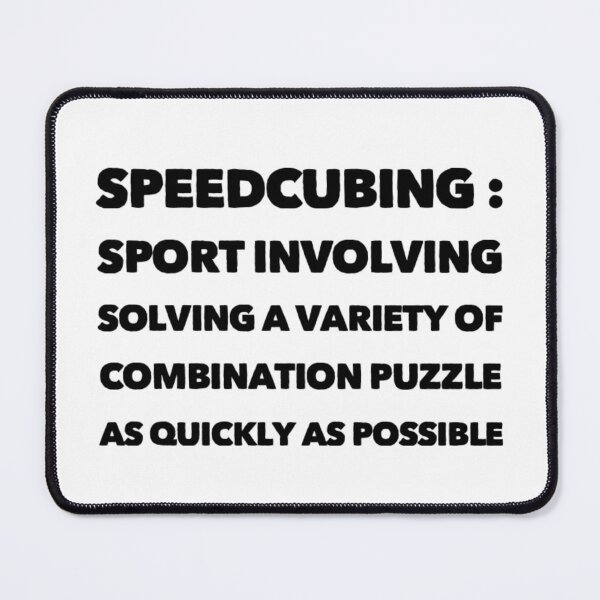 Item preview, Speedcubing Definition designed and sold by ASchumac.
