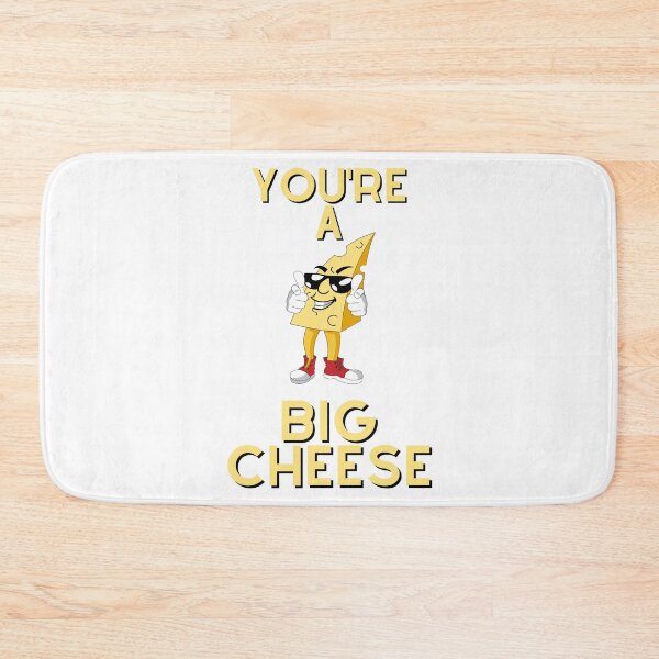 Item preview, You're A Big Cheese - Unisex White T-Shirt - Funny Joke Design for Hot Shots, CEO, Chancers, Wannabes, Bosses etc designed and sold by raretshirtsuk.