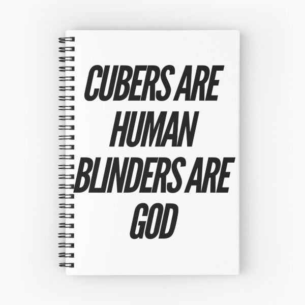 Item preview, Cubers are Human, Blinders are God designed and sold by ASchumac.