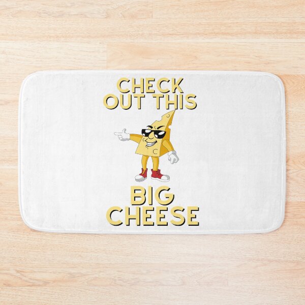 Item preview, Check Out This Big Cheese - Unisex White T-Shirt - Funny Joke Design for Hot Shots, CEO, Chancers, Wannabes, Bosses etc designed and sold by raretshirtsuk.
