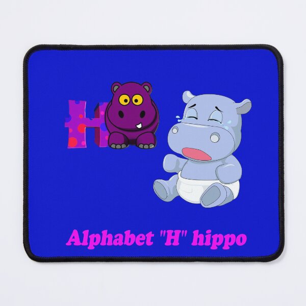 Item preview, Alphabet study "H" hippo designed and sold by mostheristore.