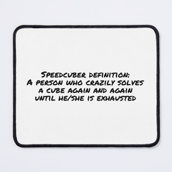 Item preview, Speedcuber definition designed and sold by ASchumac.