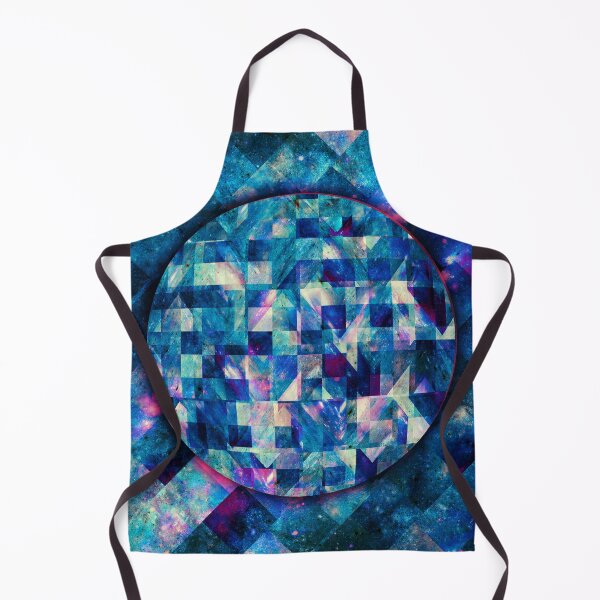 Item preview, Abstract geometric bluish galaxy designed and sold by barruf.