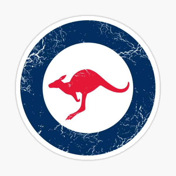Item preview, Military Roundels - RAAF - Royal Australian Air Force designed and sold by wykd-designs.