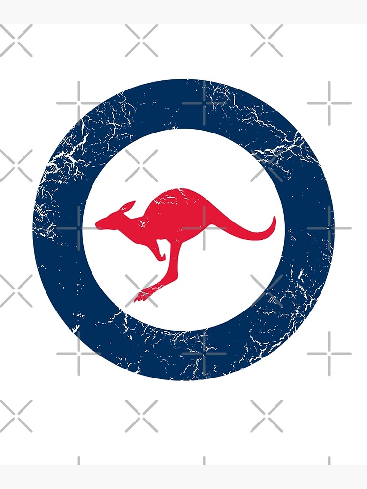 "Military Roundels RAAF Royal Australian Air Force" Art Print by