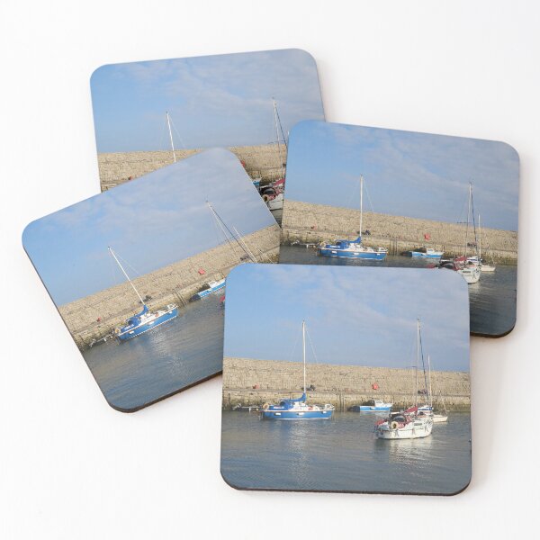 Item preview, Sailing boats at golden hour designed and sold by S-and-W-4ever.