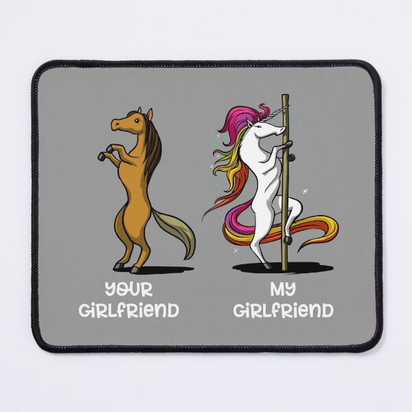 Item preview, Unicorn Girlfriend Pole Dancing Magical designed and sold by underheaven.