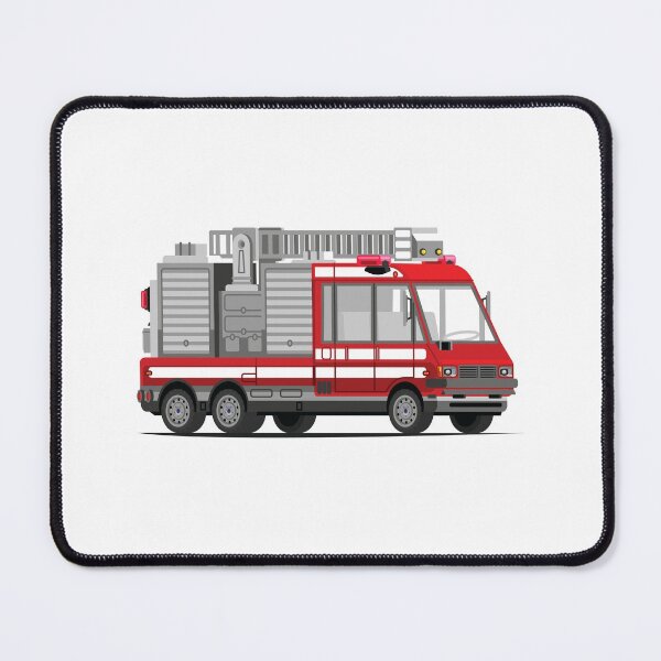 Item preview, Big red fire truck designed and sold by Mattes-studio.