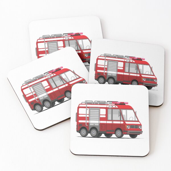 Item preview, Red fire truck designed and sold by Mattes-studio.