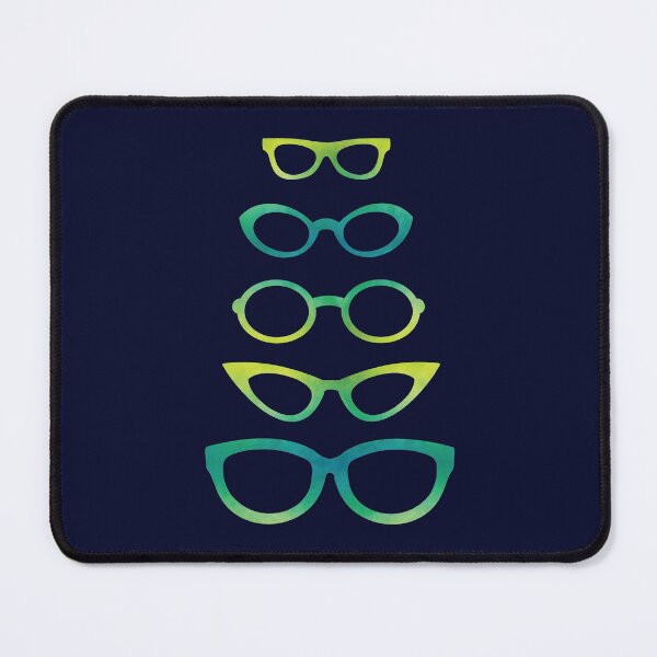 Item preview, Hipster Eyeglasses Green and Yellow designed and sold by Primroaddesigns.