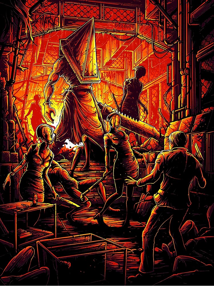 Pyramid Head A5 Print 